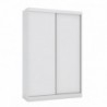 Roupeiro SLIDING com 2 portas de correr e 2 gavetas (143x218x53)