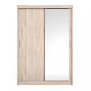 Roupeiro MIJAS com 2 portas de correr e espelho (150x216)
