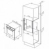 Forno de encastre CECOTEC Bolero Hexa C136000 | 77L | 2800W | A | Mirror