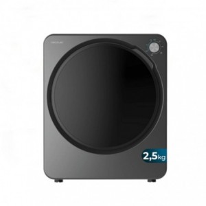 Máquina de secar roupa CECOTEC Bolero DressCode Dry 3150V Dark | 2,5 kg | 950W | Cinza Escuro