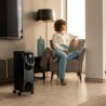 Aquecedor elétrico CECOTEC ReadyWarm 9000 Space 360 | 2000 W | Black