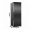 Frigorífico CECOTEC Bolero CoolMarket Combi 322i Dark D | 322L | D | Aço inoxidável escuro