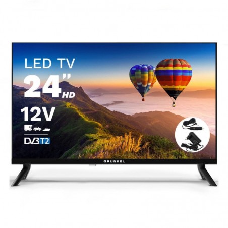 Smart TV GRUNKEL LED-246WB12V | 24 polegadas | 12V | E