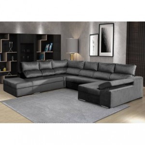 Sofá Canto c/ Chaise Long Cama Amazônia Maxi Plus (315x340x160cm) Sofá Canto c/ Chaise Long Cama Amazônia Maxi Plus (315x340x160cm)