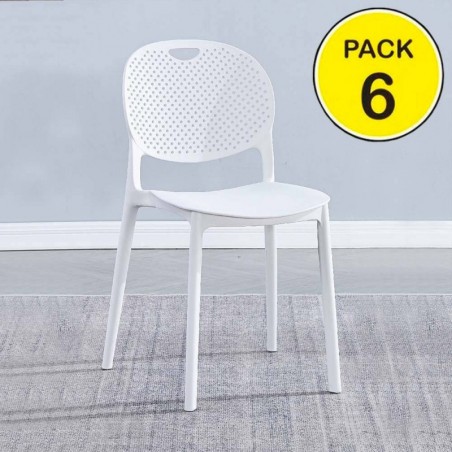 Pack 6 Cadeiras Jansen