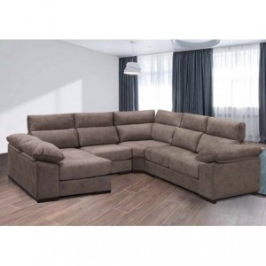 Sofá Canto c/ Chaise Long Spring (290x160cm) Sofá Canto c/ Chaise Long Spring (290x160cm)
