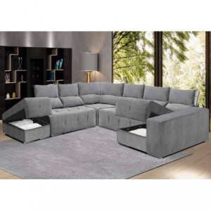 Sofá Canto c/ Cama Zeus Maxi Plus (320x350x150cm) Sofá Canto c/ Cama Zeus Maxi Plus (320x350x150cm)
