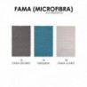 Sofá Canto c/ Cama e Puffs Poseidon Maxi Plus (320x350x150cm)