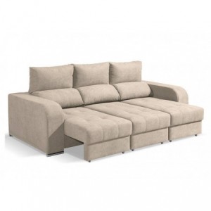 Sofá 3 Lugares c/ Cama Gael (245x105cm) Sofá 3 Lugares c/ Cama Gael (245x105cm)