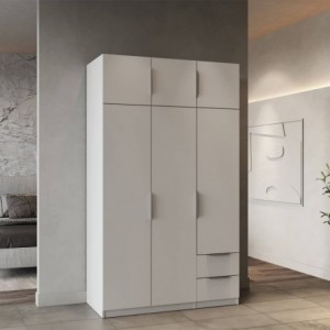 Roupeiro 6 Portas de Bater + 2 Gavetas Ghost Roupeiro 6 Portas de Bater + 2 Gavetas Ghost