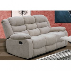 Sofá 3L Relax c/ Função Manual Luxor (190x97cm) Sofá 3L Relax c/ Função Manual Luxor (190x97cm)