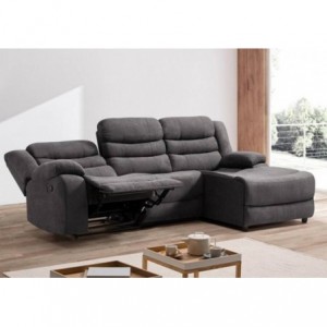 Sofá 2L Relax + Chaise Long Luxor (270x155cm) Sofá 2L Relax + Chaise Long Luxor (270x155cm)
