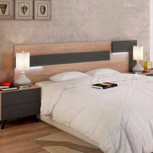 Cabeceira Lica/Soto (c/ Luz LED) 210cm Cabeceira Lica/Soto (c/ Luz LED) 210cm
