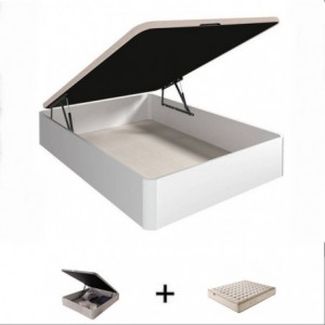 Pack Sommier Guadiana c/ Tampa 3D Navia + Colchão Grand Lux 31cm Pack Sommier Guadiana c/ Tampa 3D Navia + Colchão Grand Lux 31cm