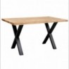 Mesa de Jantar Fixa Ondas X (160x90x75cm)